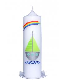 Taufkerze Schiffchen